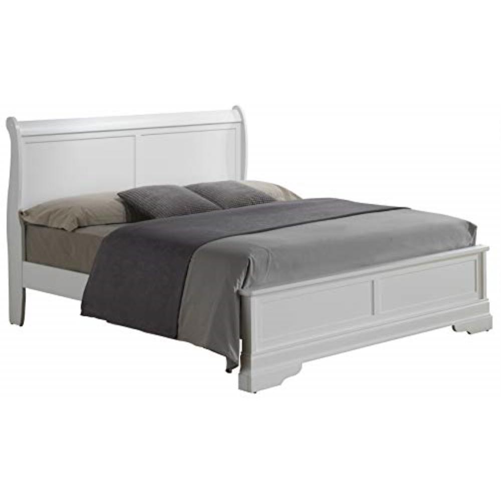 Glory Furniture Louis Phillipe G3190E-QB3 Queen  Bed , White