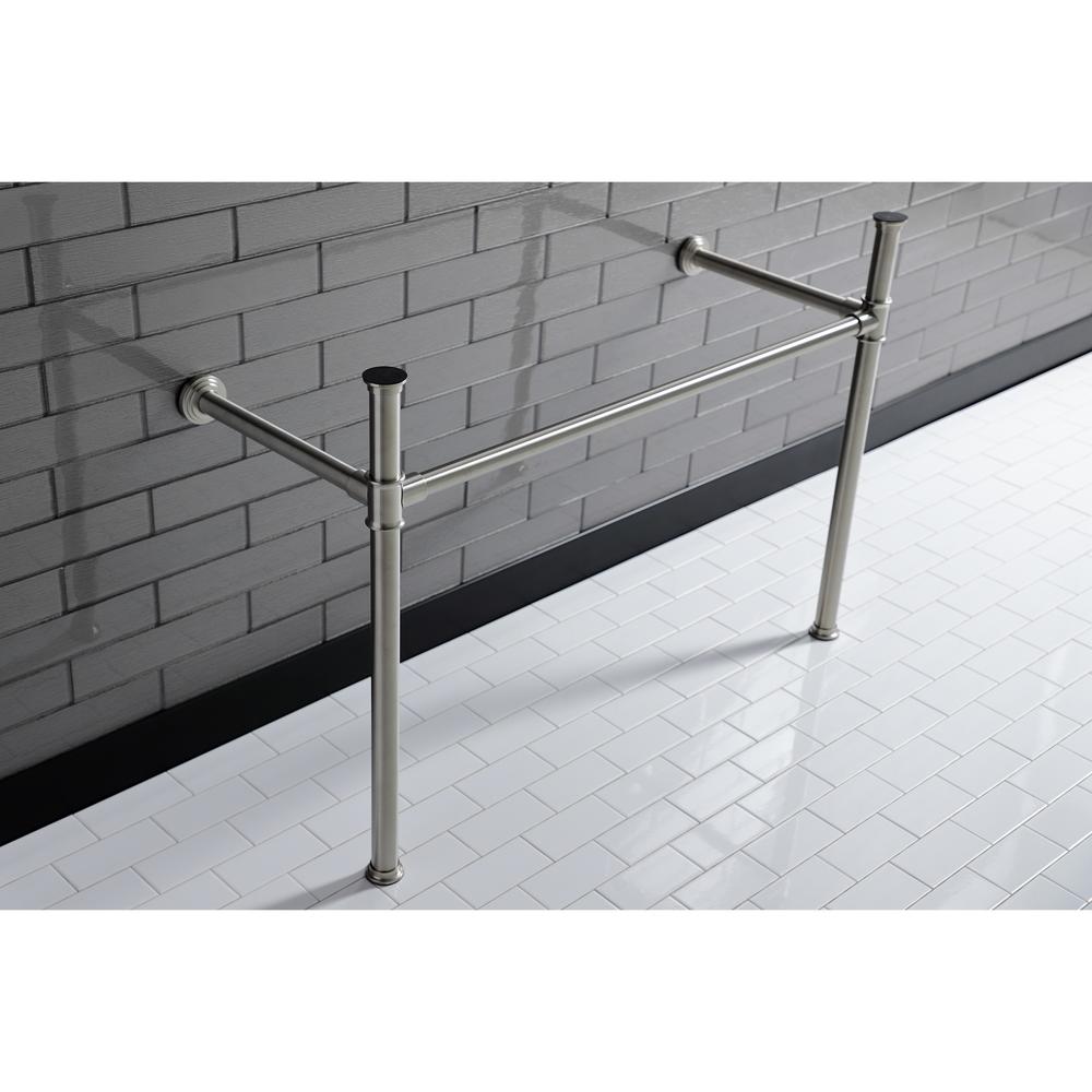 Fauceture VPB14888 Imperial Stainless Steel Console Legs for VPB1488B, Brushed Nickel