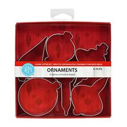R&M International R & M International r&m international 1951 christmas ornament cookie cutters, assorted designs, 6-piece set