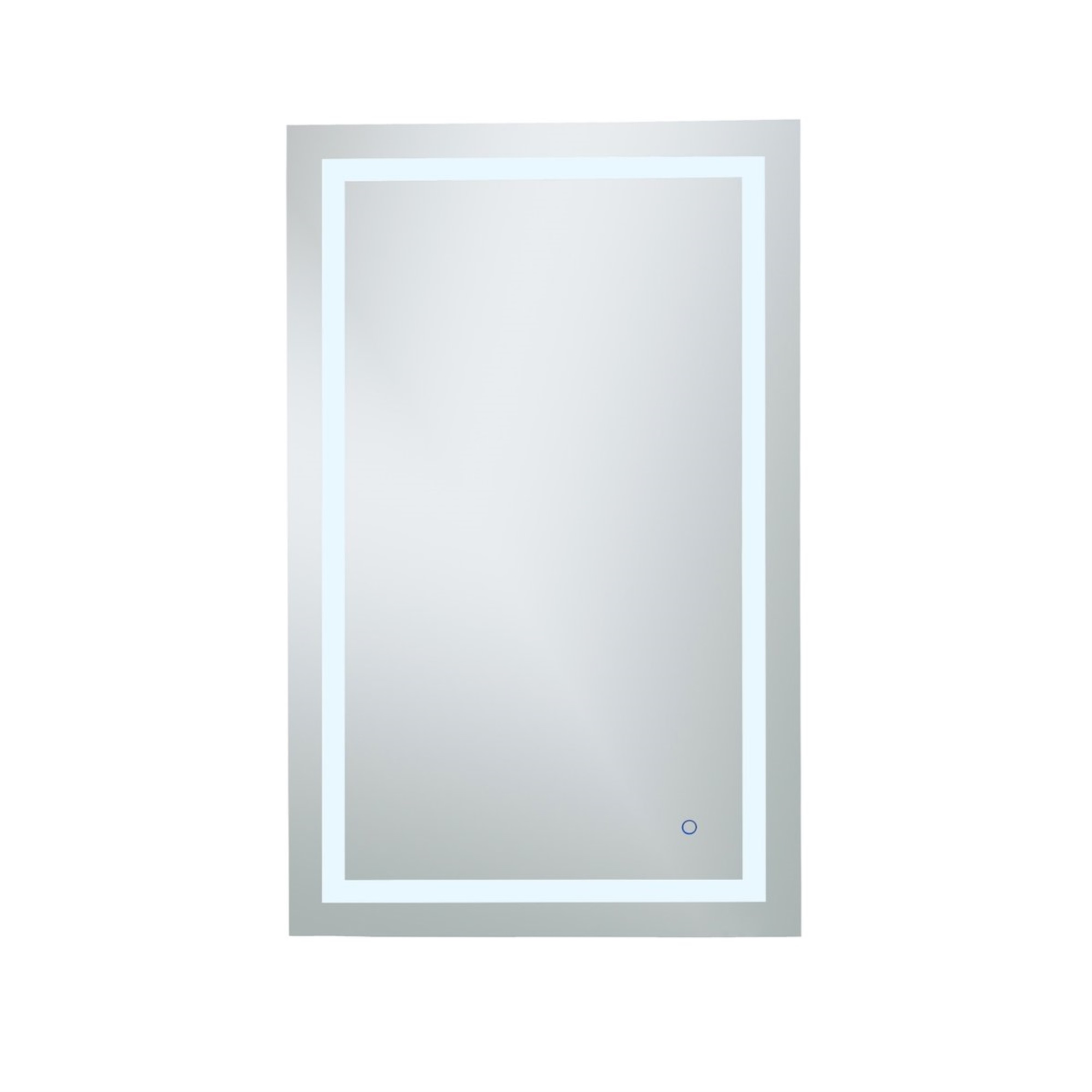 Elegant Decor Helios 30in x 48in Hardwired LED mirror with touch sensor and color changing temperature 3000K/4200K/6400K