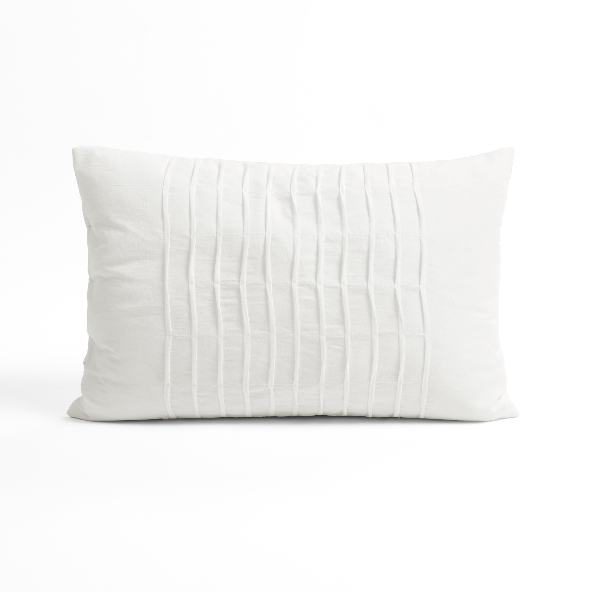 Lush Decor Ravello Pintuck Comforter White 5Pc Set King
