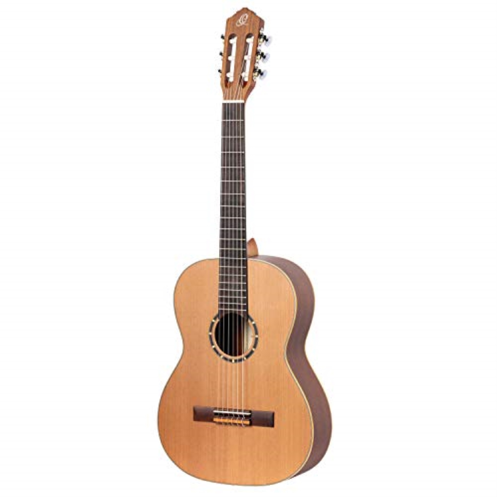 Ortega Guitars Family Series 7/8 Size Left-Handed Nylon Classical Guitar with Bag