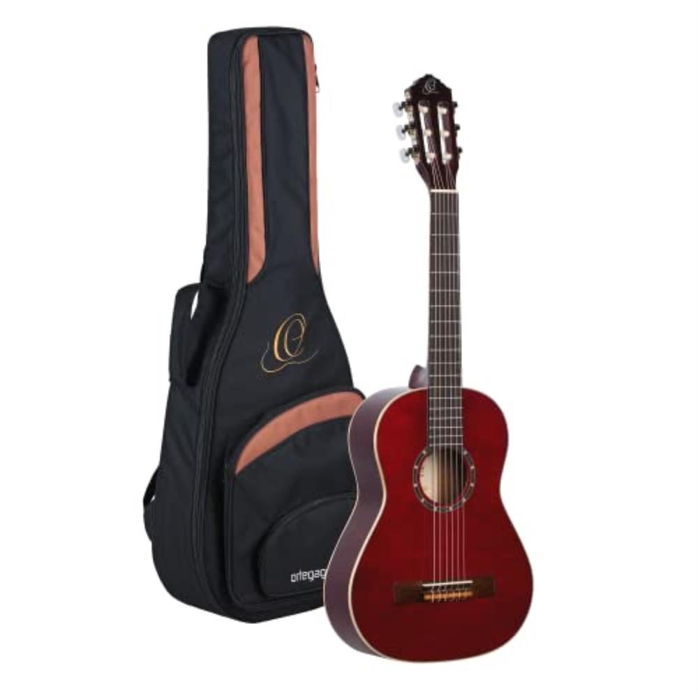 Ortega Guitars Family Series 1/2 Size Nylon Classical Guitar with Bag