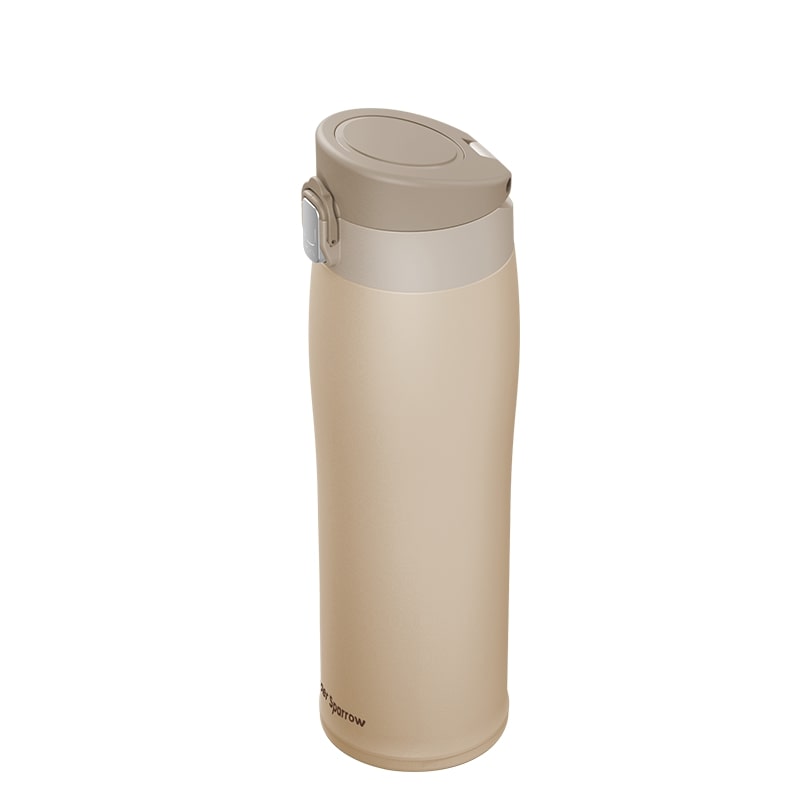 Super Sparrow Water Bottle Stainless Steel 18/10 - Ultralight Travel Mug - 500ml -  - - LE-500-Champagne Gold