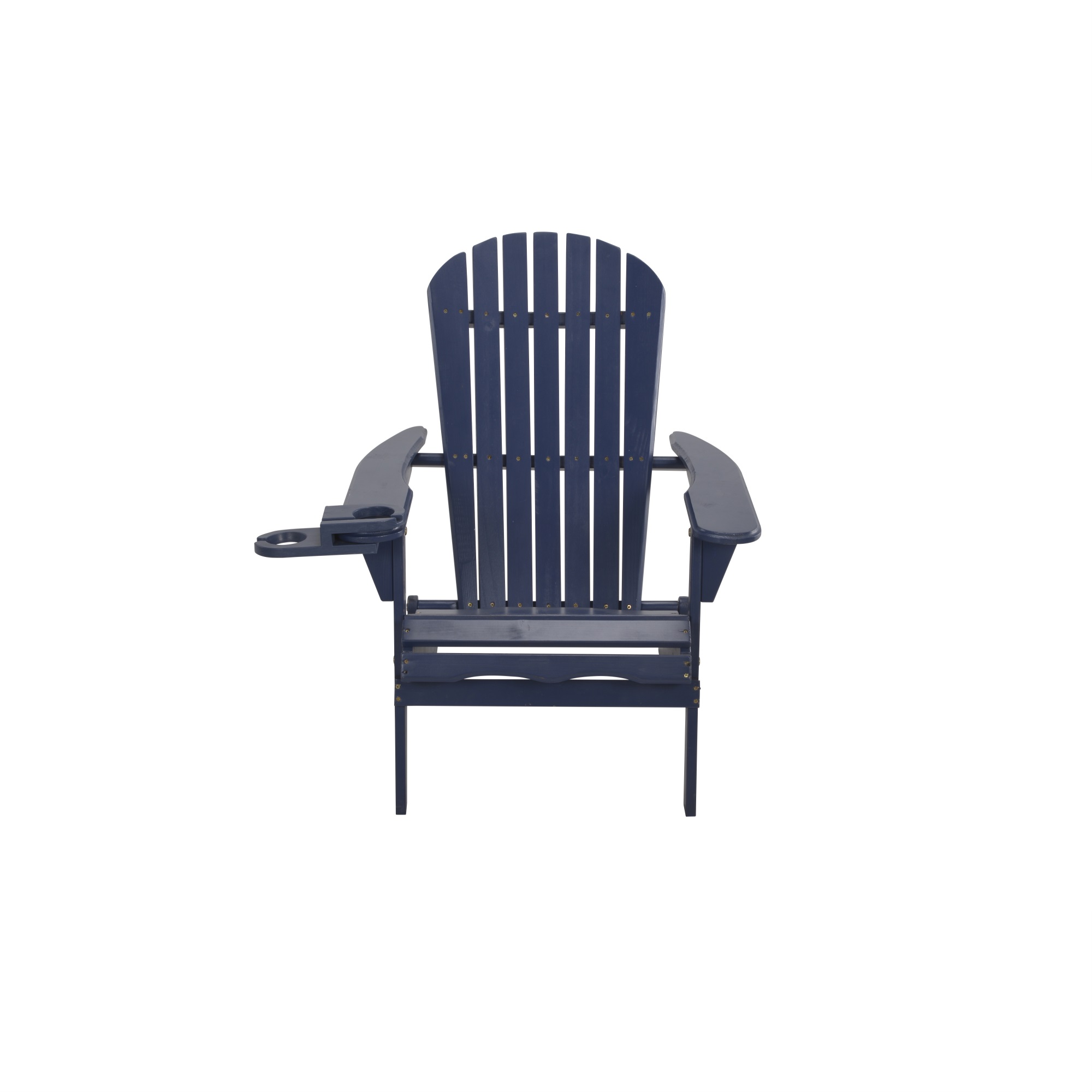 W Unlimited Foldable Adirondack Chair with cup holder set of 4
