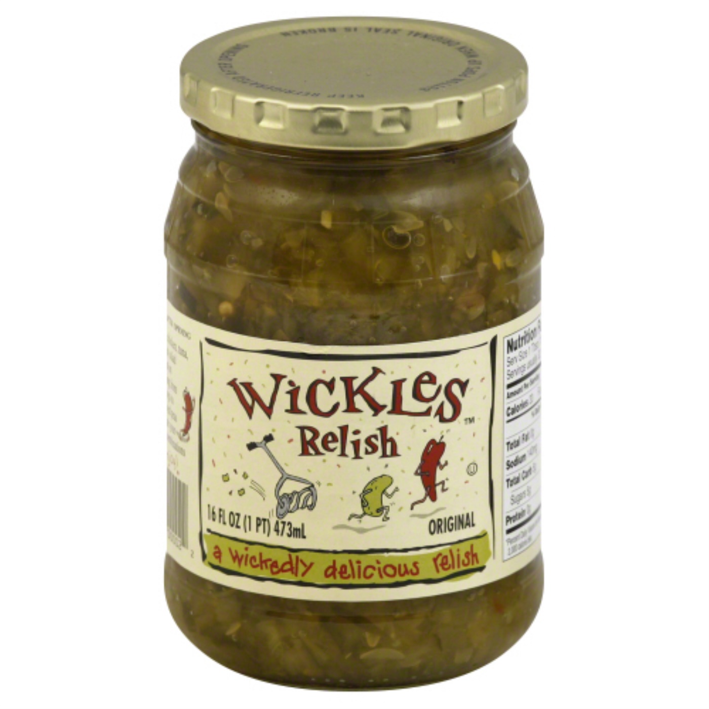 Wickles Original Relish 16 oz