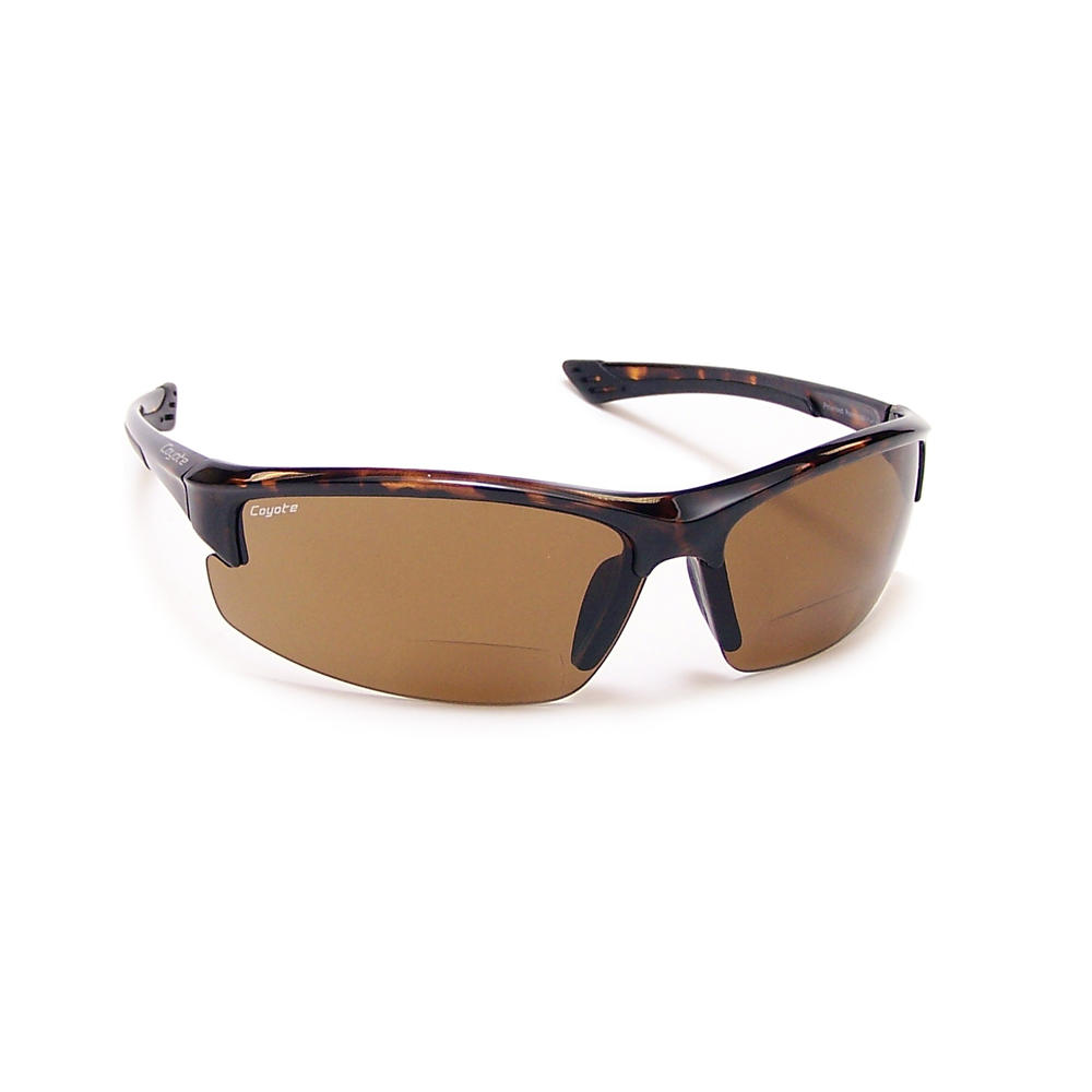 Coyote Eyewear TR-90 Grilamid Nylon Frames with Cast Polymer Reader lens - BP-7 +1.50 tortoise/brown