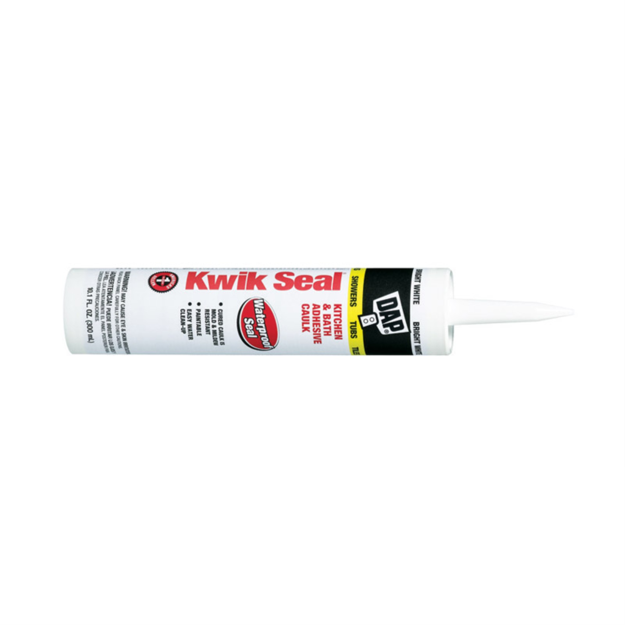 KWIK SEAL ADHESVE CAULK WHT 10.1OZ (Pack of 12)