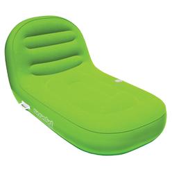 Airhead Inflatable Suede Chaise Lounge - Lime