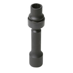 SUNEX TOOLS 1/2" Drive 12 Point Driveline Limited Clearance Impact Socket, 13mm