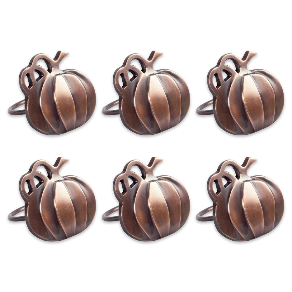 Design Imports Dii Harvest Pumpkin Napkin Ring (Set Of 6)
