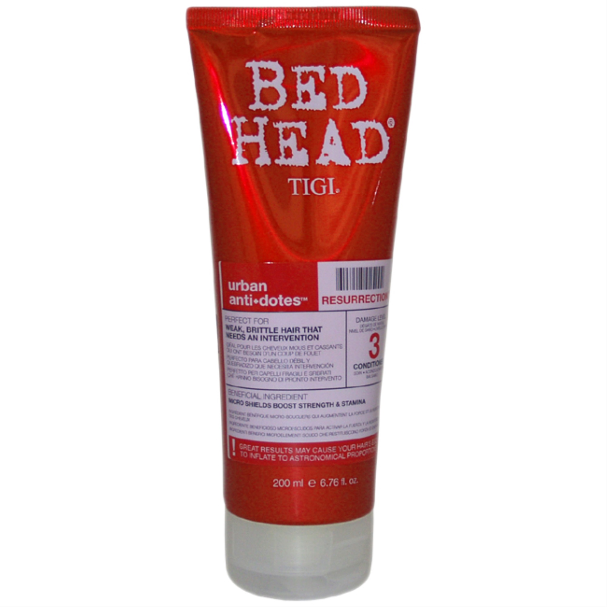 Tigi Bed Head Urban Antidotes Resurrection Conditioner by TIGI for Unisex - 6.76 oz Conditioner