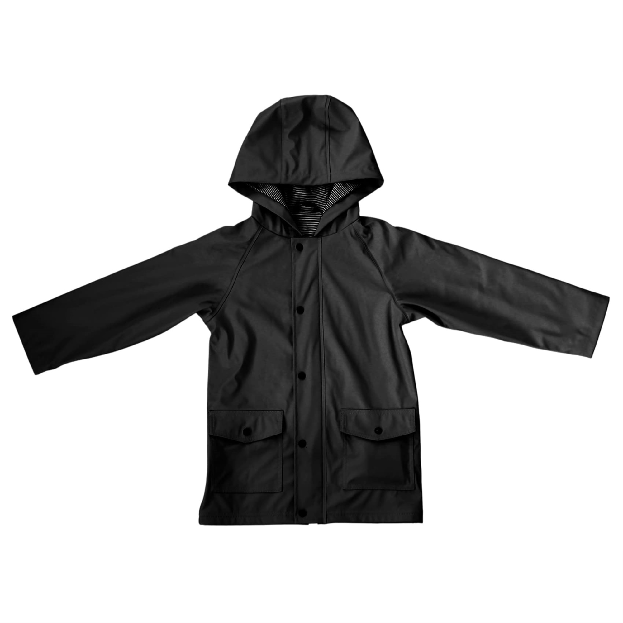 Mucky Wear Children's Waterproof Rain Coat Black