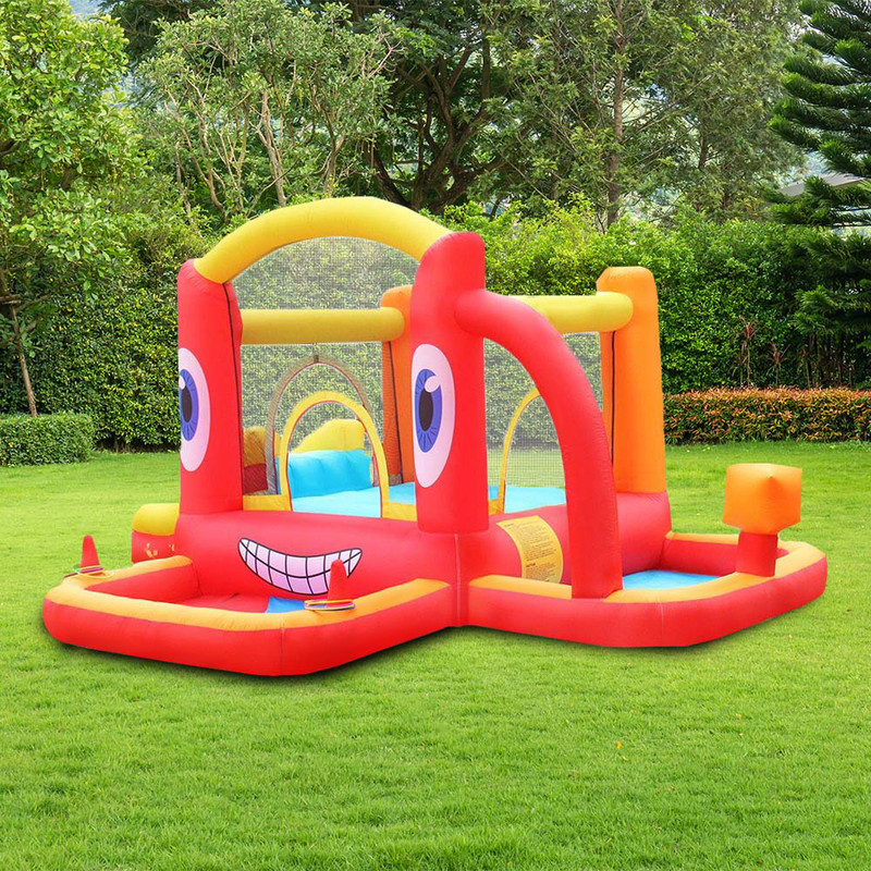 Seaich Bounce House Flying Car Bouncer with Slide