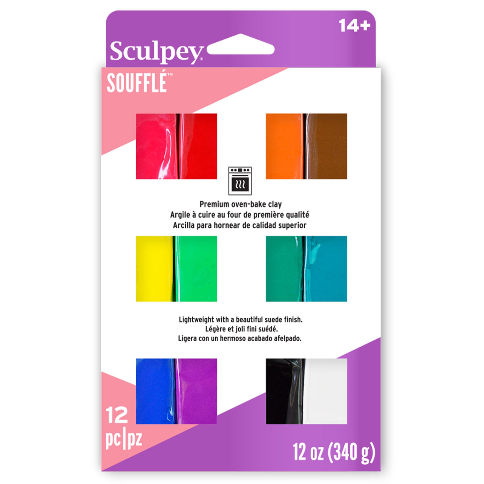 Sculpey Souffle Multipack 12 X 0.9 Oz