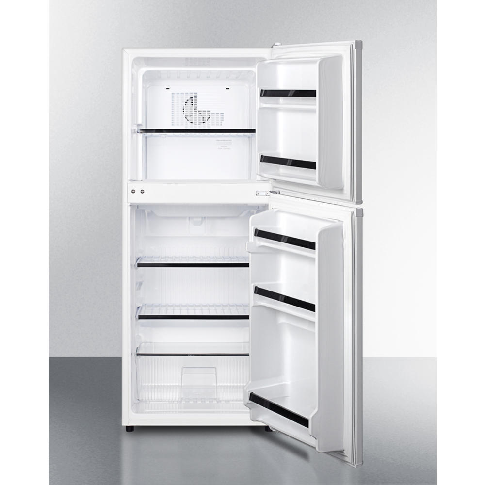 Summit Appliance 19" Wide Top Mount Refrigerator-Freezer