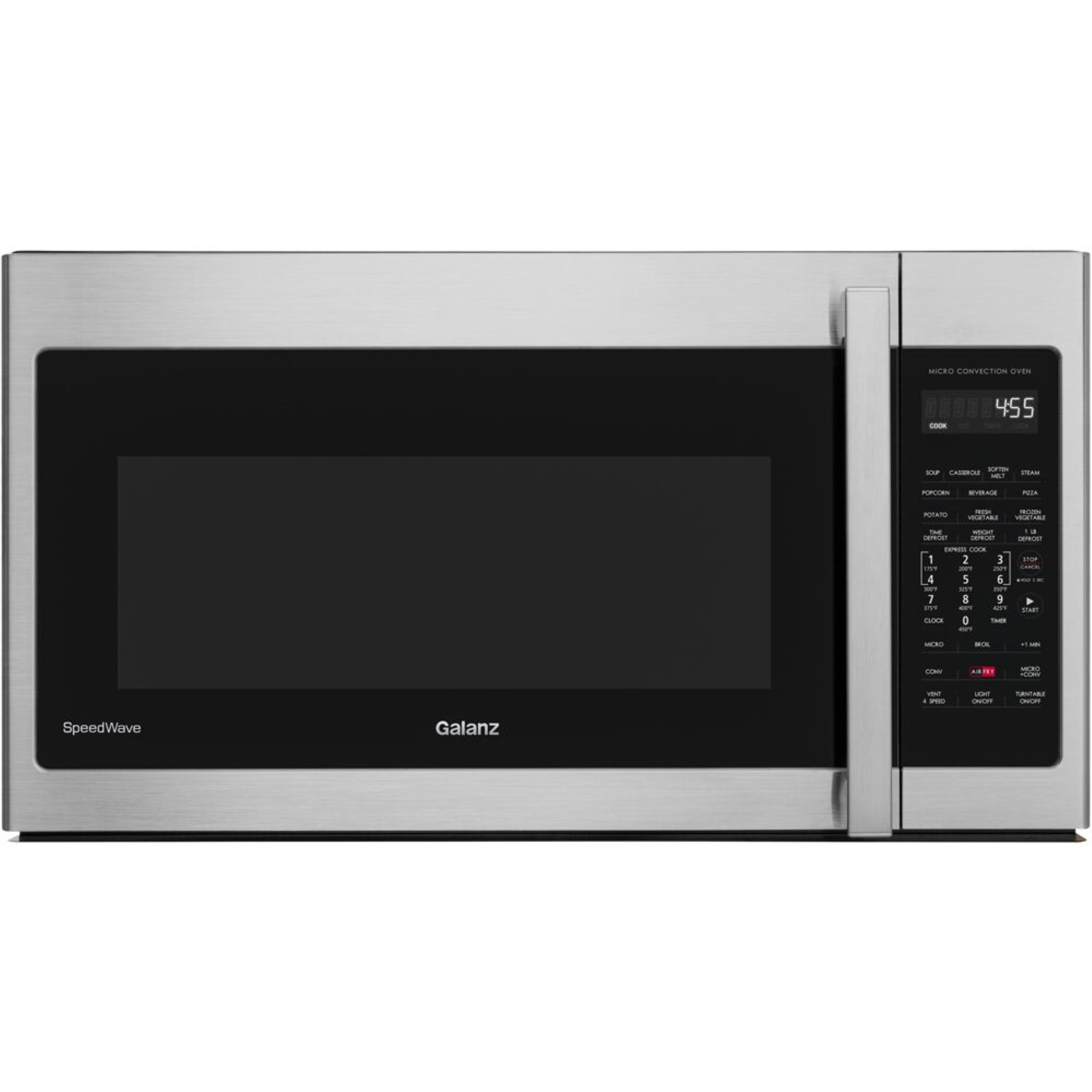 Galanz 1.7 CF Over-the-Range Microwave, Convection, AirFry, Sensor, Grill