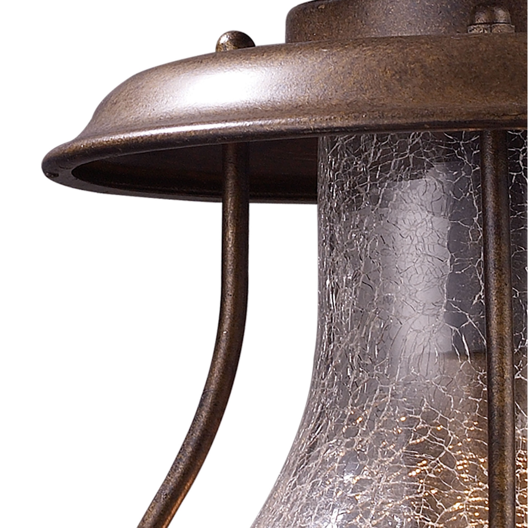 Elk Showroom Wikshire 8'' Wide 1-Light Outdoor Pendant - Coffee Bronze