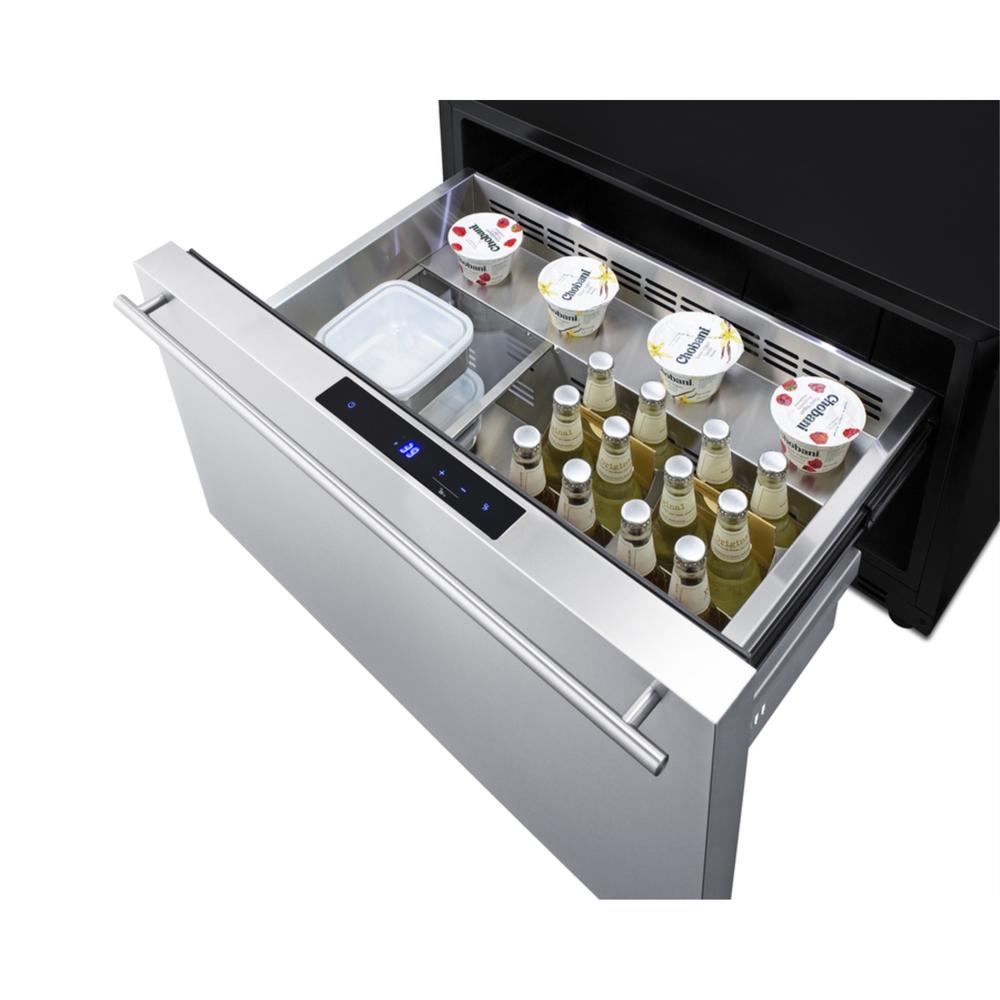 Summit Appliance 30" Wide Built-In Outdoor Drawer Refrigerator