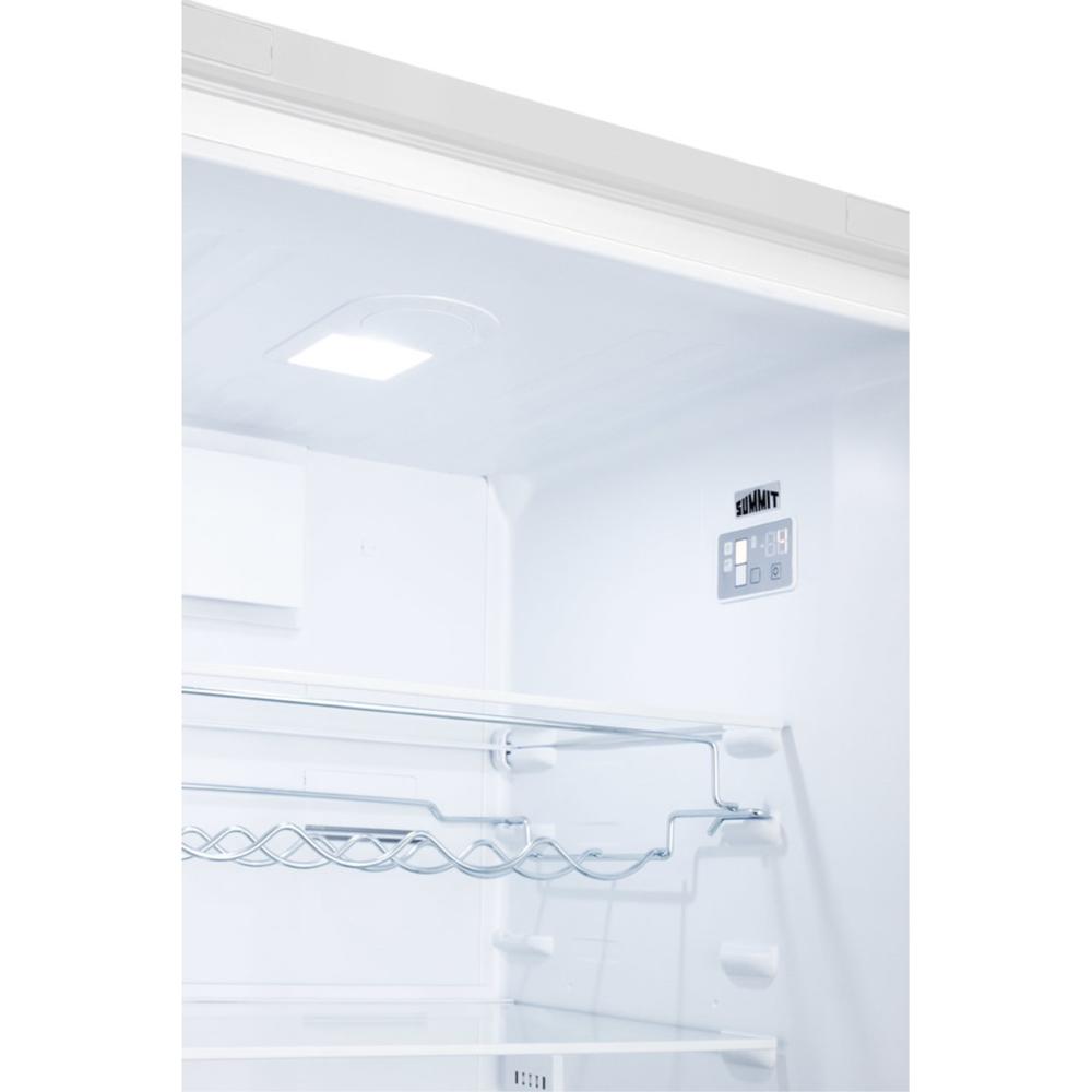 Summit Appliance 24" Wide Bottom Freezer Refrigerator