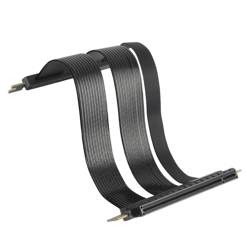 SilverStone Tech Inc Flex PCIE 4.0 X16 Riser Cable 220mm