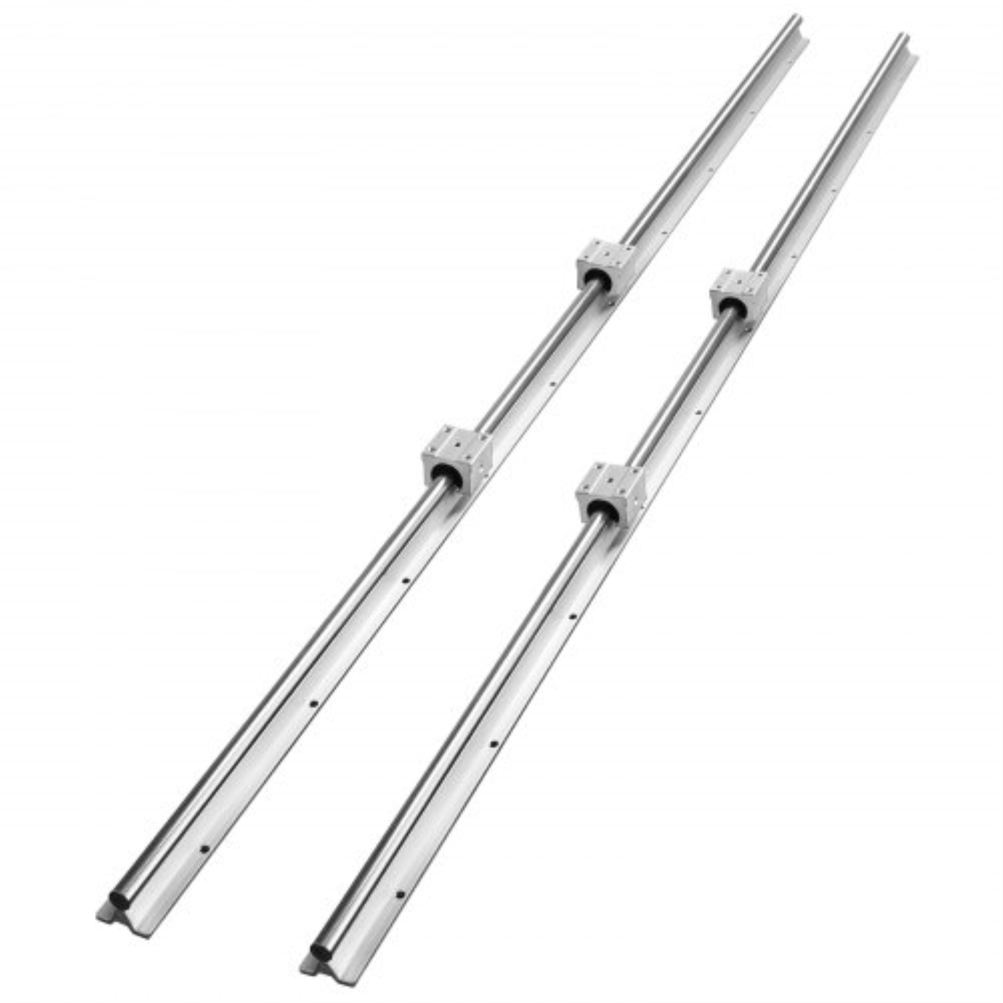 VEVOR Linear Guide Rail Set, SBR16 1500mm, 2 PCS 59 in/1500 mm SBR16