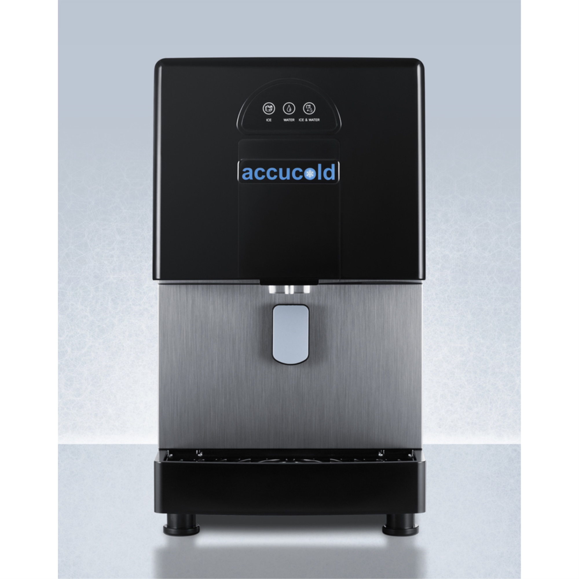 Accucold 160 lb. ice/water dispenser for countertop use
