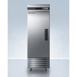 AccuCold Pharma-Lab 23 cu.ft. all-refrigerator in stainless steel, left hand door swing