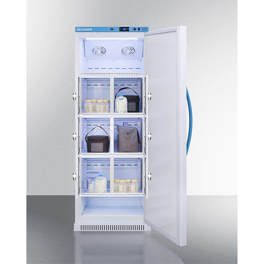 MomCube 12 cu.ft. MOMCUBE breast milk refrigerator with interior lockers
