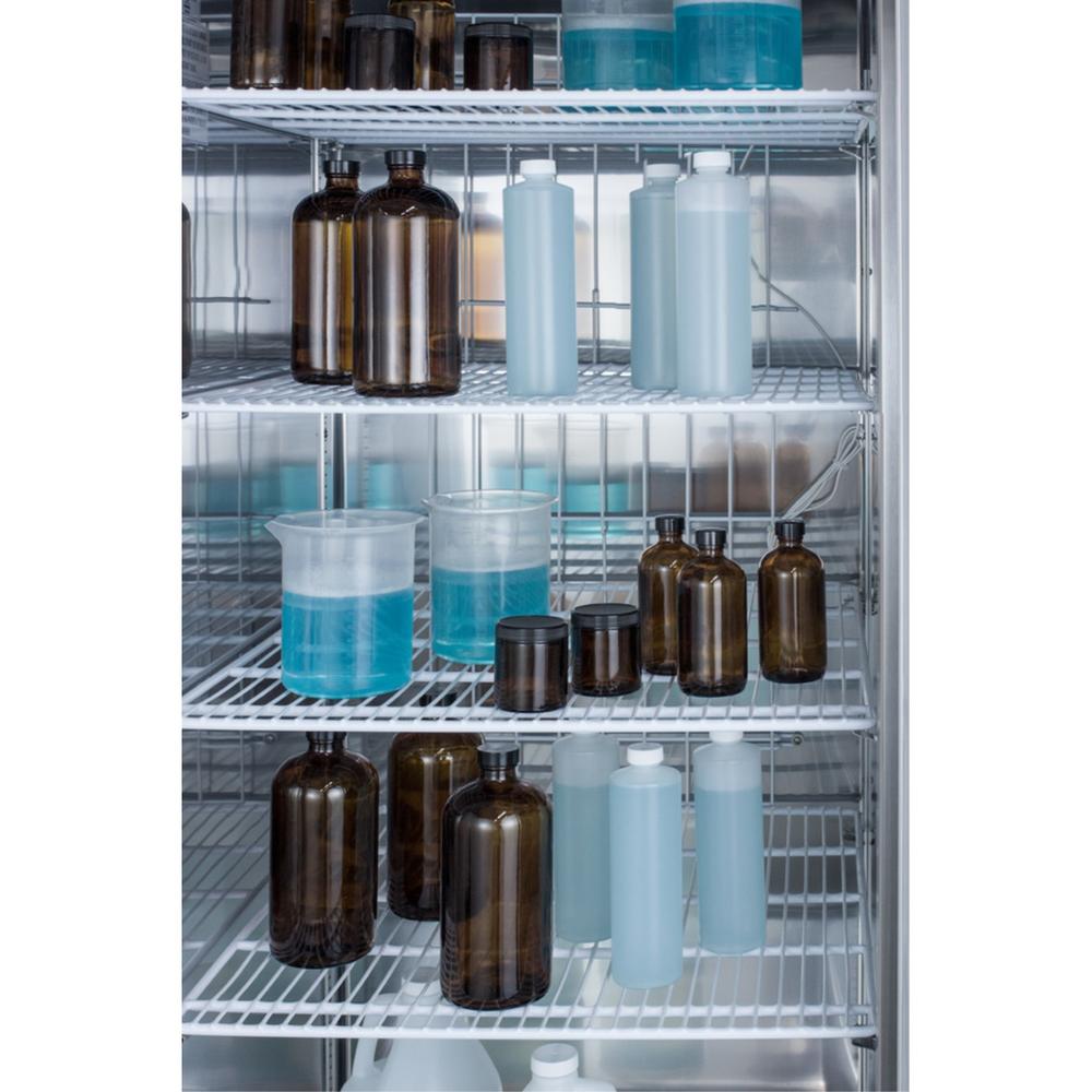 AccuCold Pharma-Lab 49 cu.ft.2-door all-refrigerator in stainless steel