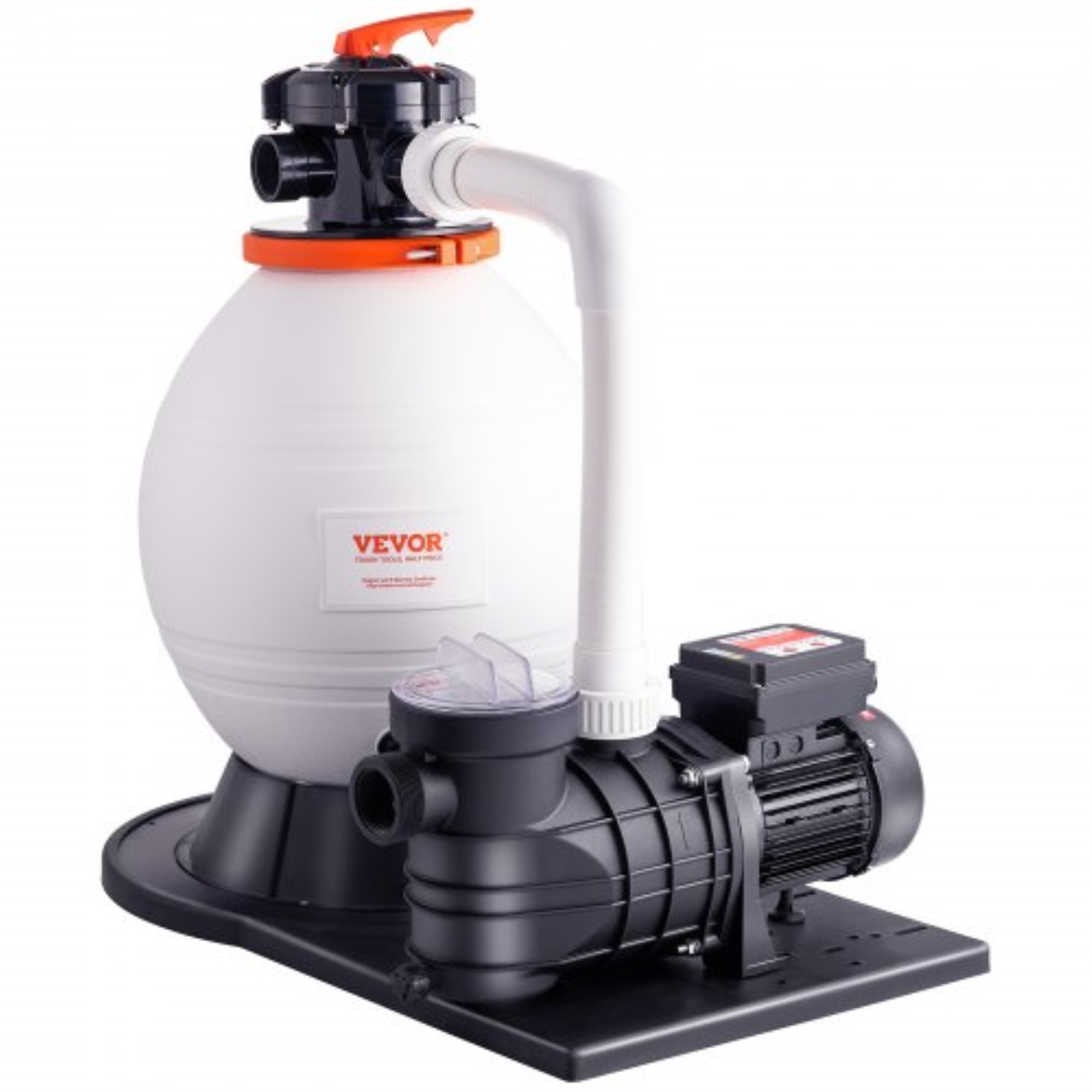 VEVOR Sand Filter Pump for Above Ground Pools, 16inch, 3500 GPH, 1 HP