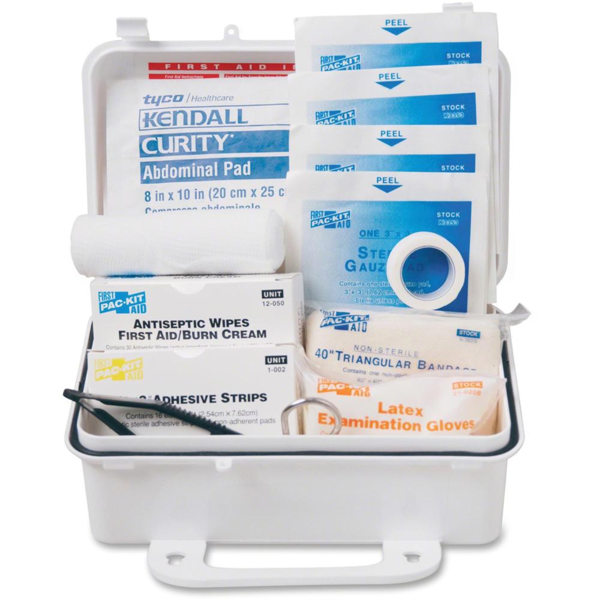 PackIt Cool Pac-Kit Safety Equipment 10-person First Aid Kit - 10 x Individual(s) - 4.5" Height x 7.5" Width x 2.8" Depth Length - P