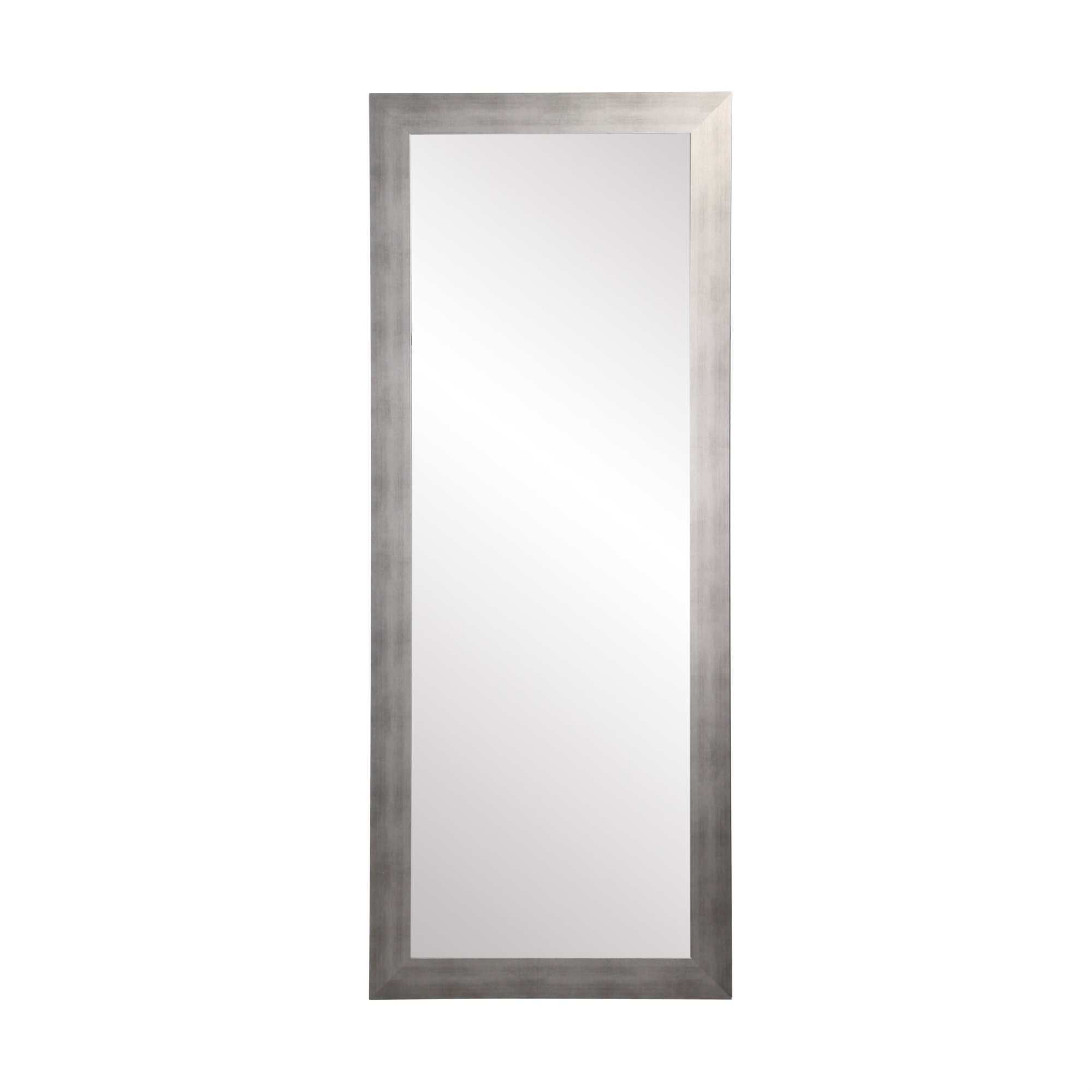 BrandtWorks Muted Cool Silver Floor Mirror