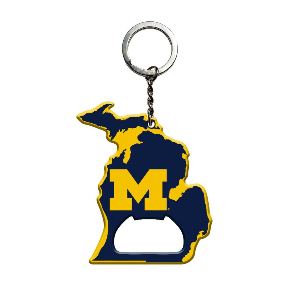 Fanmats Michigan Wolverines Keychain Bottle Opener