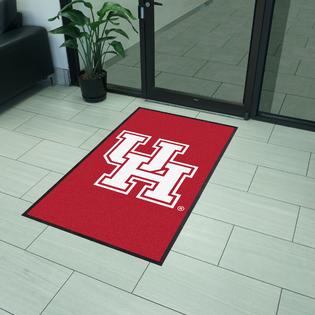 Fanmats Houston 3X5 High-Traffic Mat with Durable Rubber Backing