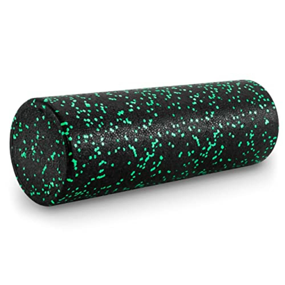 ProSource High Density Speckled Foam Roller 18x6-in, Black/Green