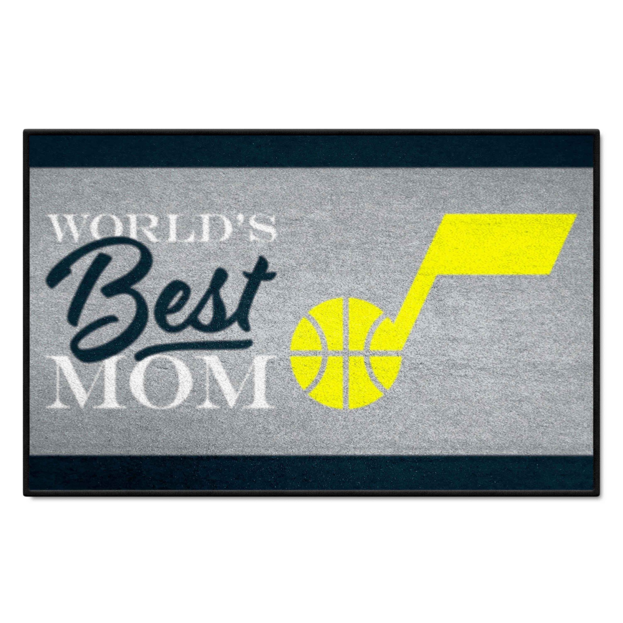 Fanmats Utah Jazz World's Best Mom Starter Mat Accent Rug - 19in. x 30in.