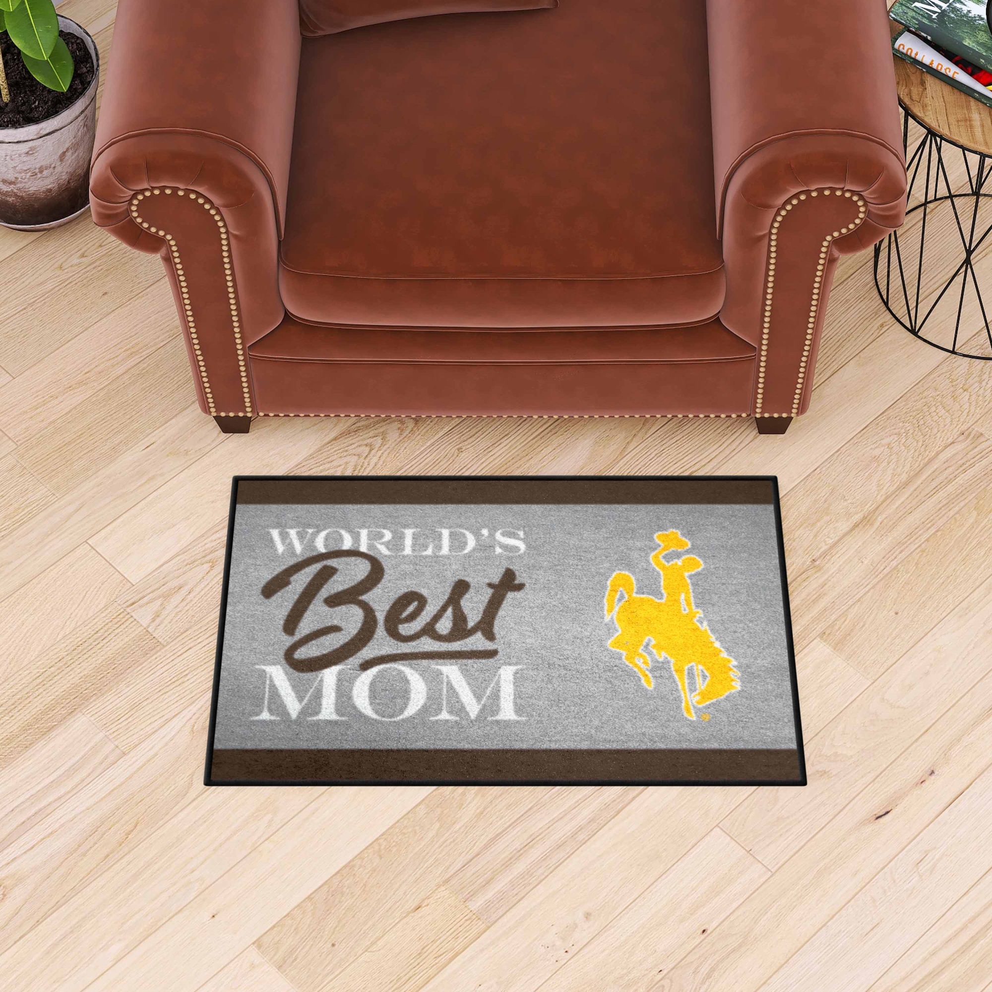 Fanmats Wyoming Cowboys Starter Mat Accent Rug - 19in. x 30in.