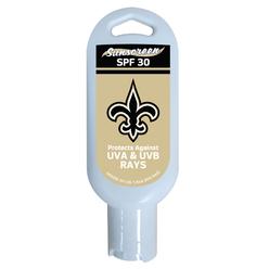 Fanmats 34711 1.5 oz   Orleans Saints SPF 30 Sunscreen&#44; Gold