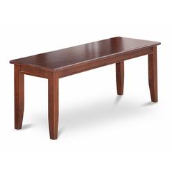 Ergode Exquisite Mahogany Finish Dining Bench - Elegant, Durable, and Functional - Perfect for Large Families and Social Gather