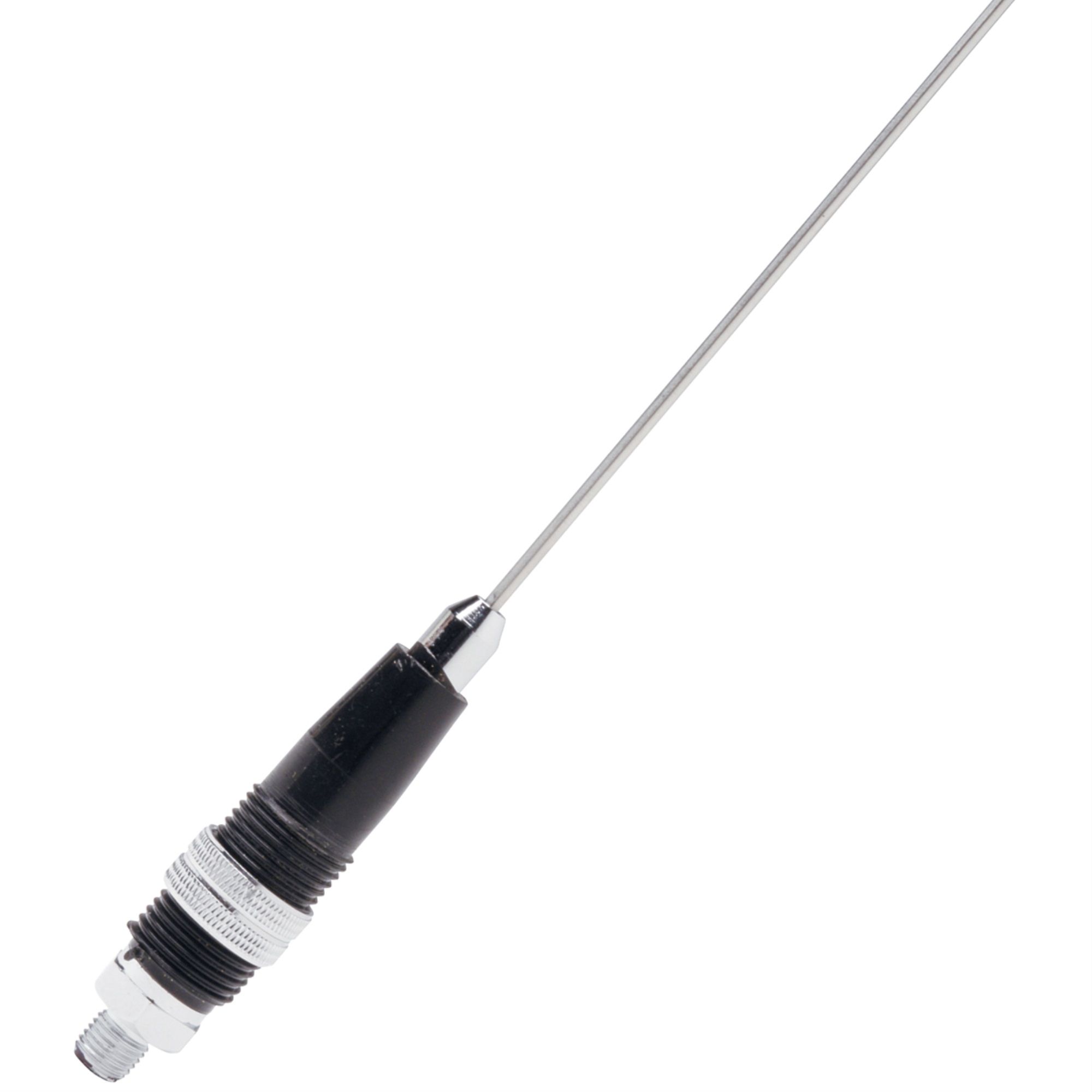 Solarcon A-111 3-Foot Stainless Steel 50W Tunable CB Antenna Whip 3FT CB Radio Antenna Black