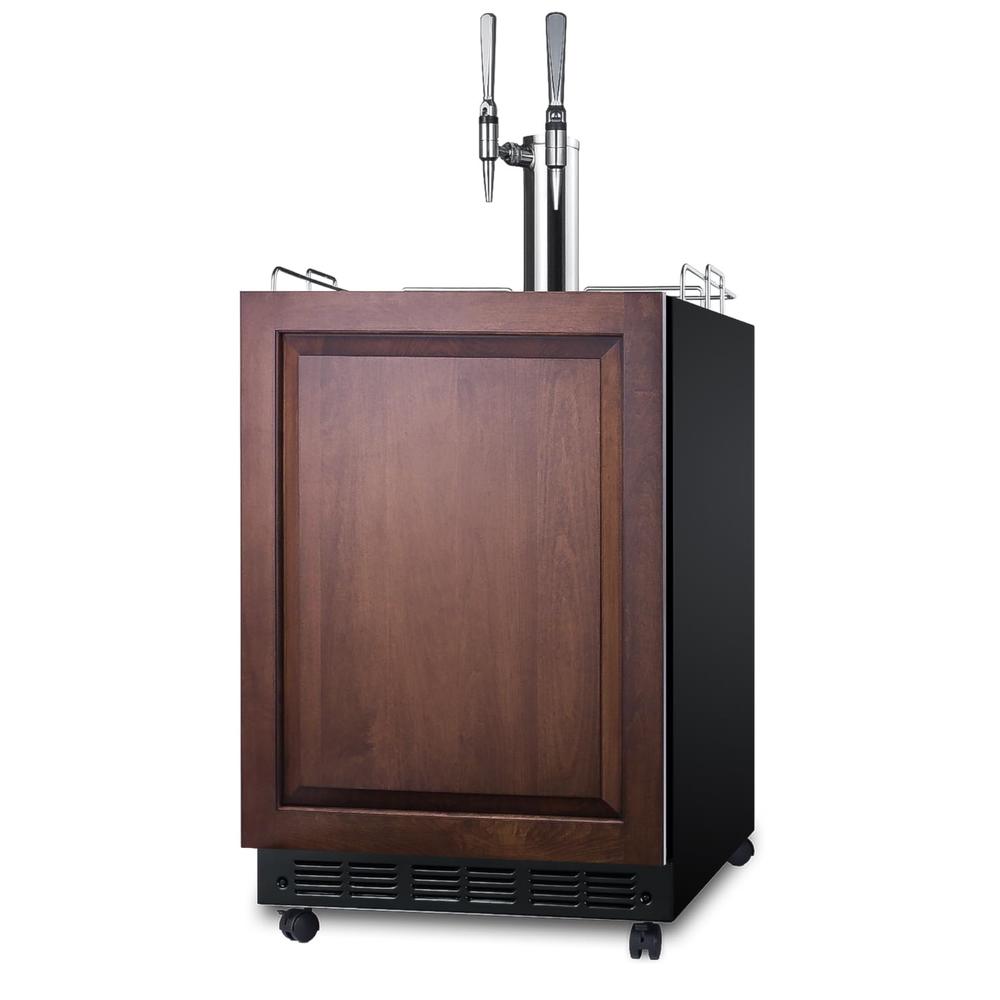 Summit Commercial 24" Wide Nitro Coffee Kegerator (Panel Not Included)