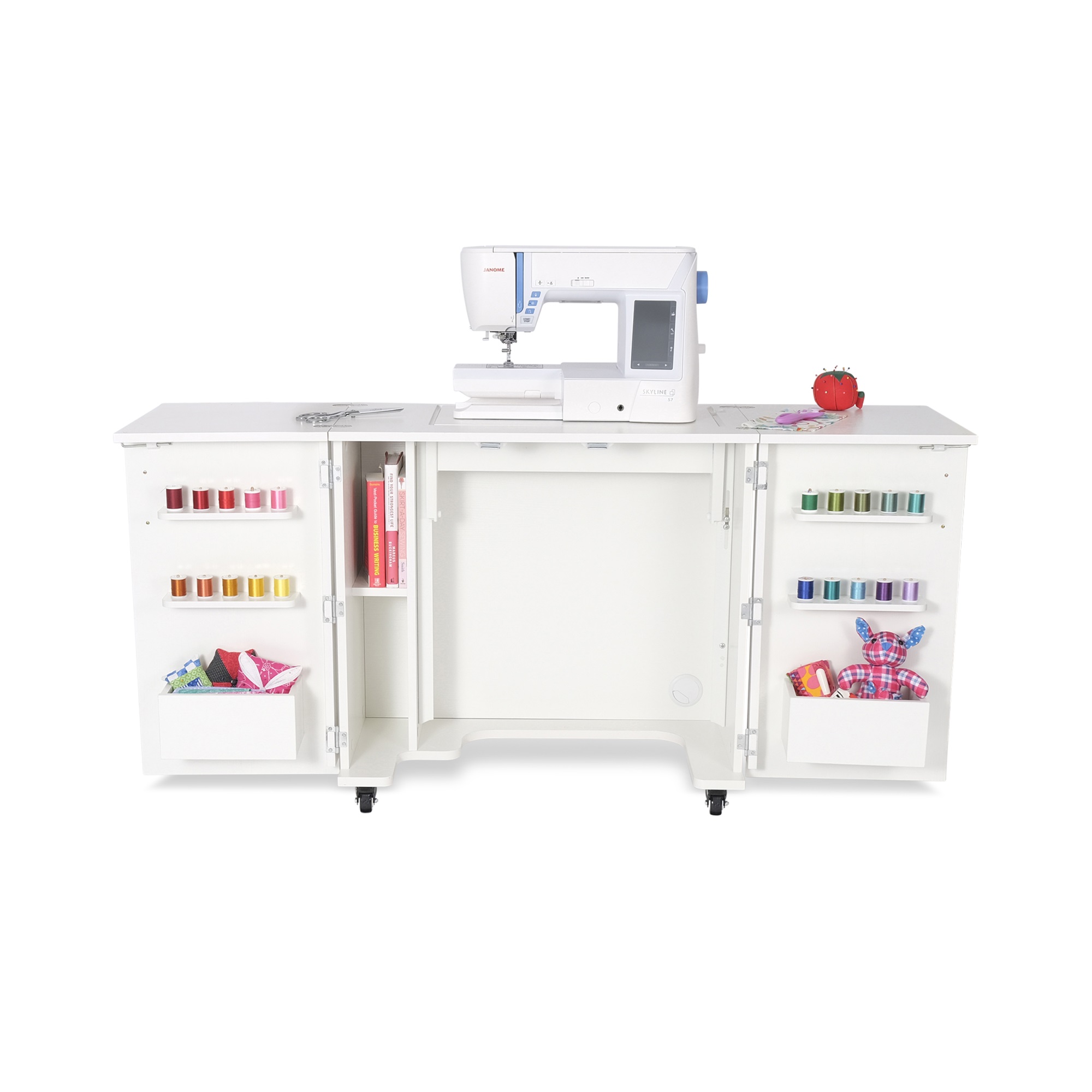 Arrow Bandicoot Sewing Cabinet Ash White
