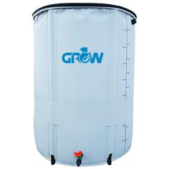 GROW1 Collapsible Reservoir Water Tank 265 Gallon Water Storage Barrel Container Portable for Garden Plants Gardening Greenhouse