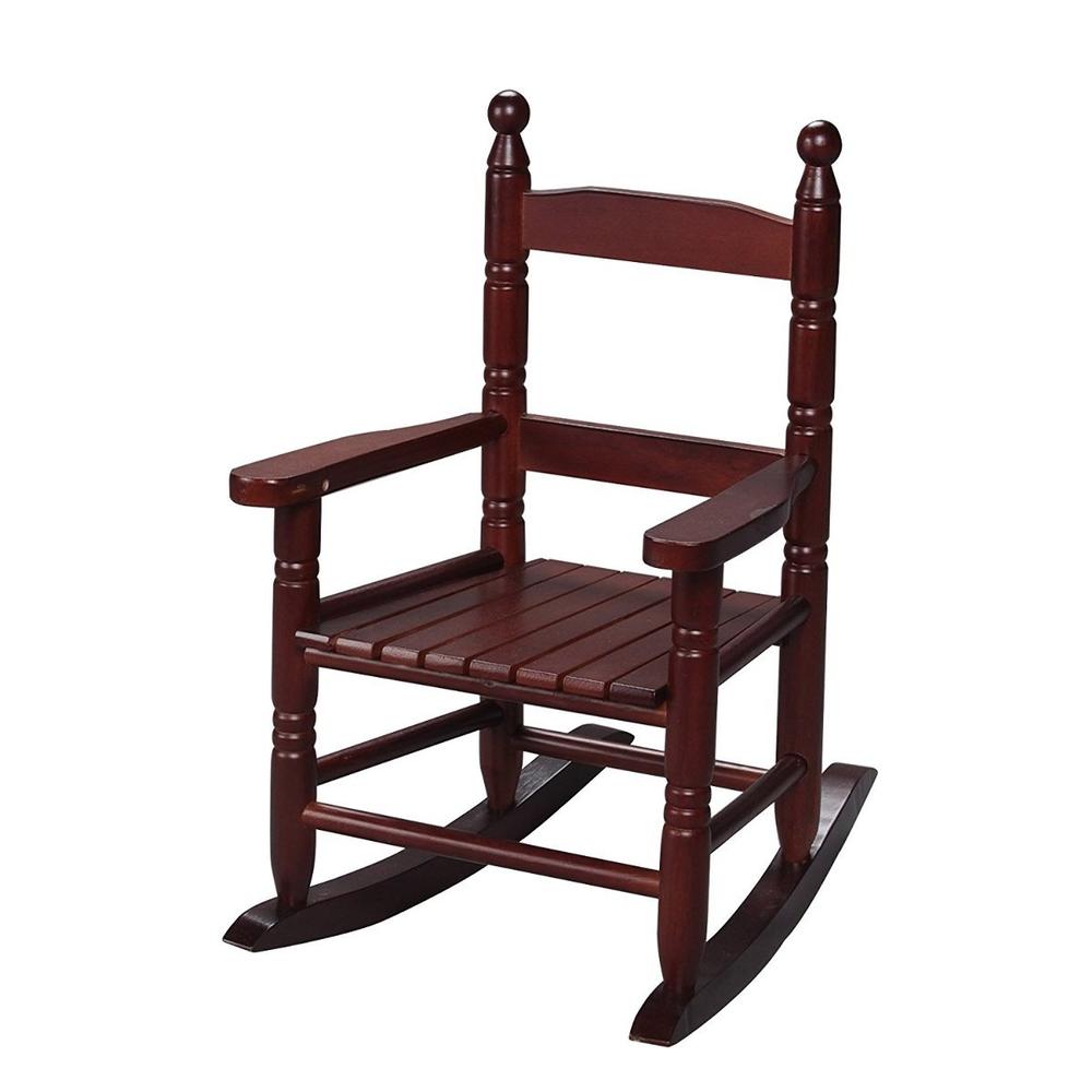 Gift Mark Childs Double Slat Back Rocking Chair Cherry