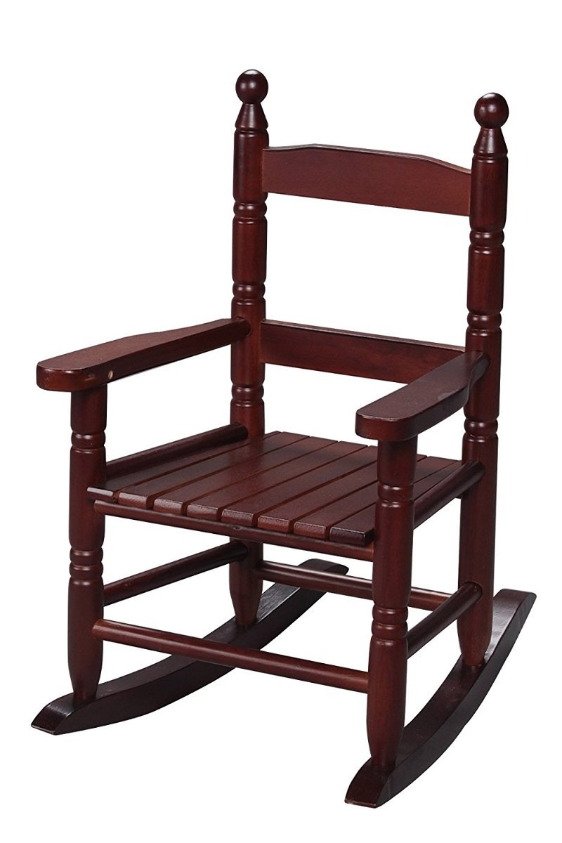 Gift Mark Childs Double Slat Back Rocking Chair Cherry