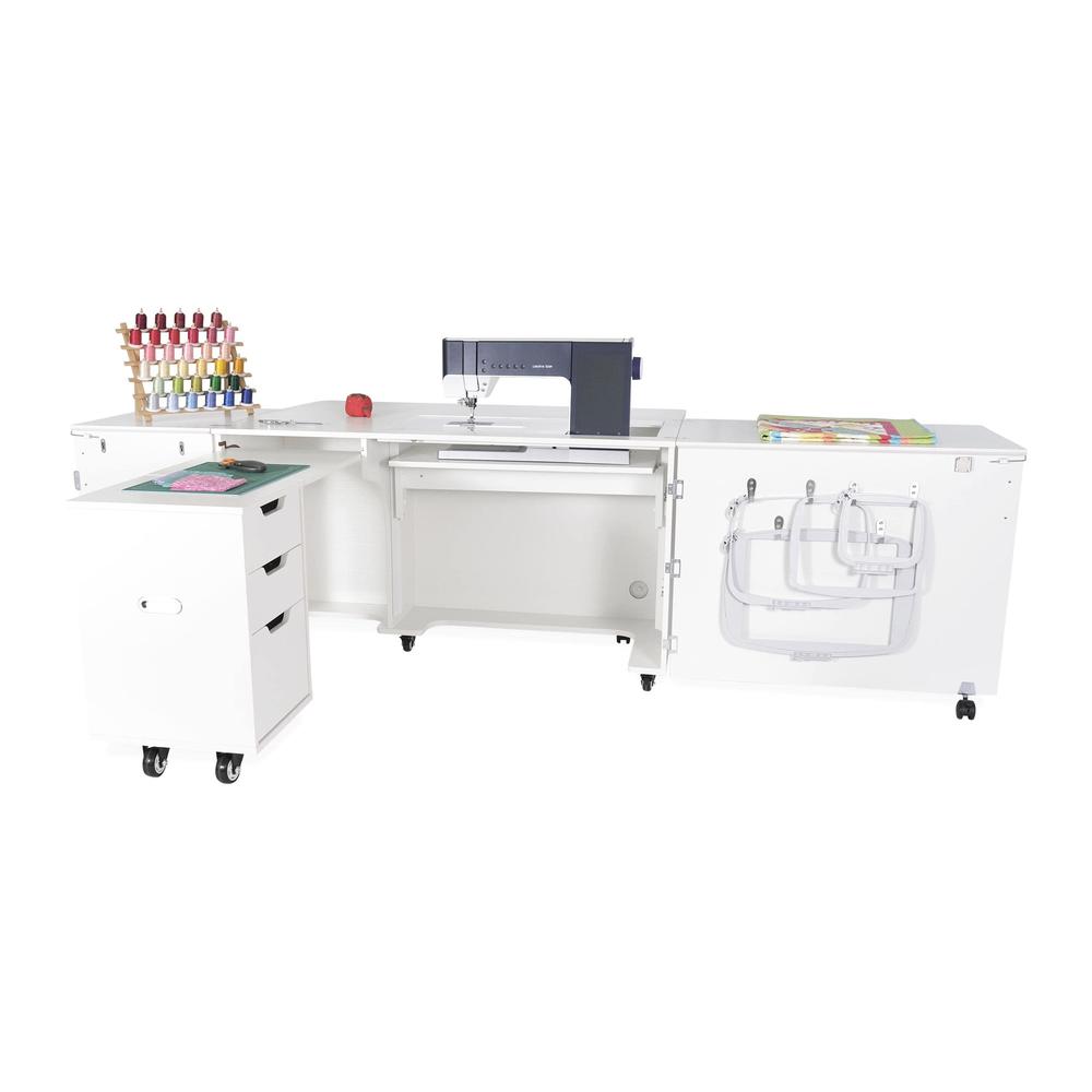 Arrow Cabinets Outback XL Sewing Cabinet Ash White