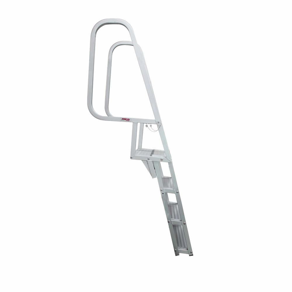 Extreme Max 3005.4116 Deluxe Flip-Up Dock Ladder - 4-Step