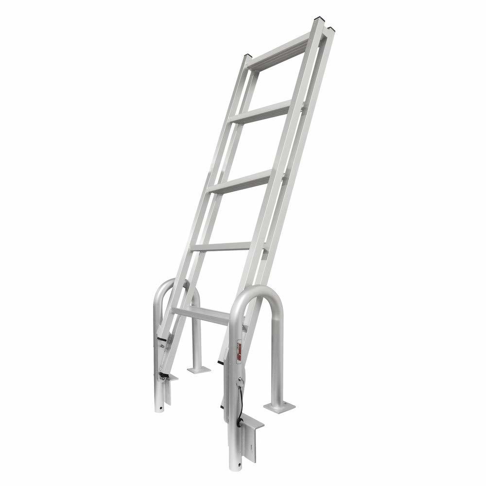 Extreme Max 3005.4239 Slanted Flip-Up Dock Ladder - 5-Step