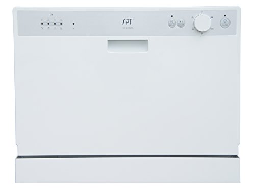Sunpentown Sd2202w Countertop Dishwasher With Delay Start In White